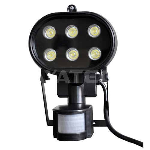 6W PIR-anturivalo LED-kohdevalo